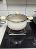 爱仕达（ASD）汤锅晶石不粘煮锅 陶瓷小奶锅 炖汤煮面辅食锅 22CM电磁炉通用T10 实拍图