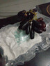 教蔬鲜生【顺丰直达】现摘无籽蓝宝石新鲜葡萄金手指黑美人拇指黑提子 3斤净重单果【10mm-15mm】 实拍图