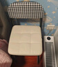 姗姗木艺椅子家用凳子可叠放餐椅客厅方凳轻奢软包化妆凳小板凳小椅子 实拍图