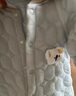 婧麒（JOYNCLEON）婴儿连体衣保暖秋装夹棉婴幼儿宝宝衣服秋冬季新生爬服薄棉套装 蓝色 80cm 实拍图