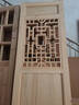 老式实木杉木原木门仿古门窗套装门房间卧室厨房卫生间折叠推拉门 8818B款标门200*80CM不含门套 实拍图