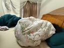 良良（liangliang）[新品]婴儿睡袋火山棉恒温儿童乖肚肚秋冬宝宝分腿防踢被子 厚夹棉【适合6-10℃】风铃草 3XL（建议身高110-125cm） 实拍图