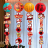 欧妮姿新年装饰植绒小灯笼2026马年春节氛围装饰福字贴过年氛围装饰挂件 实拍图
