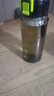 希乐塑料杯男女运动水杯tritan大容量学生随手杯便携泡茶杯墨黑550ml 实拍图