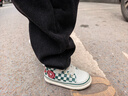 泰兰尼斯秋冬季新款学步鞋中高帮男宝宝鞋气泵防滑防踢机能鞋子 绿/格纹 秋季超纤 24 鞋内长15.5cm适合脚长14.5 实拍图