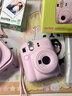 富士（FUJIFILM）instax  mini12 一次成像 立拍立得相机 mini12 浅樱粉 套餐八（官方标配+相机包+相册+白边相纸20张） 实拍图