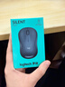 罗技（Logitech）M221 轻音鼠标 无线鼠标 办公鼠标 对称鼠标 带无线微型接收器 米白色 实拍图