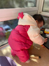 巴拉巴拉童装婴儿连体羽绒服连体衣宝宝衣服2025冬装哈衣爬服萌趣男童女童 实拍图