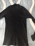 优衣库女装罗纹高领T恤/长袖小高领内搭479588 09 黑色 M /160/84A 实拍图