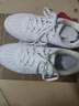 李宁板鞋女鞋低帮厚底增高百搭透气小白鞋滑板鞋耐磨运动休闲鞋 【浮舟】标准白/粉杏色420-6 35 实拍图