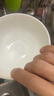 斯凯绨（Sky Top）米饭碗陶瓷面碗骨瓷汤碗家用乔迁酒店餐具套装纯白5英寸奥碗4件 实拍图