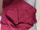德玛纳秋冬复古风爱心扣翻领线衫泡泡袖显瘦针织衫女高级感 实拍图