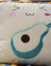 达克鸭抱枕被子两用二合一沙发汽车办公室午睡枕车载车用枕头被毯子折叠 牛油果（可机洗） 加大号45×45CM(展开1.5×1.8米) 实拍图