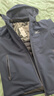 美津浓户外棉服男秋冬夹克外套上衣连帽防风保暖百搭登山服 藏青   L    实拍图