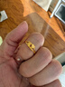 周大福心心相守开口戒黄金戒指工费160)约2.25g EOF46 实拍图