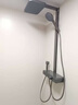 箭牌（ARROW）K550淋浴花洒套装枪灰琴键四功能花洒增压方杆巨幕顶喷AE34913GGW 实拍图