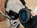 西伯利亚（XIBERIA）【全网热销】 V13电脑耳机头戴式有线游戏耳机 usb7.1声道 带线控 电竞耳机耳麦带麦 黑色 实拍图