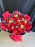 艾斯维娜鲜花速递向日葵混搭花束生日礼物全国同城配送 33朵玫瑰康乃馨混搭花束 实拍图