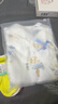 全棉时代婴儿连体服双层纱布蝴蝶衣纯棉新生连体衣服宝宝春夏四季 纱布-和平城堡大 52cm （0-1月） 实拍图