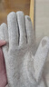玖慕（JIUMU）绵羊毛保暖手套女冬季加厚加绒户外开车骑行防风防寒可触屏手套 实拍图