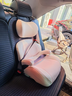 怡戈（Ekobebe）城堡椅儿童安全座椅增高垫3-12岁大童车载汽车便携式简易 樱花粉 实拍图