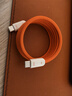 CANDYSIGN制糖工厂MagTie硬糖吸贴贴线100W USB C-C糖橙苹果iPhone充电线数据线5A快充TpyeciPad笔记本电脑 实拍图