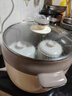 小熊（Bear）电炖锅 电炖盅 隔水炖锅3-4人用 煲汤锅 燕窝炖盅 炖汤锅 炖汤盅 宝宝辅食锅 DDZ-C25X6 4L配蒸笼 实拍图