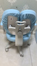 京东京造儿童学习椅学生椅子写字椅 儿童座椅【升级固定气杆定向椅座】蓝 实拍图