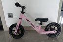 酷骑儿童平衡车1-5岁宝宝滑步车10寸轻便车身初学者S2樱霞粉 酷奇 实拍图