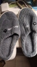 【福利价】小熊小兔棉拖秋冬季情侣保暖学生男拖鞋女居家棉拖鞋 小熊小兔棉拖-灰色 42-43 适合41-42 实拍图