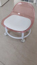 亚克力小凳子静音带万向轮儿童学步凳网红小椅子滑轮矮凳浴室凳 颜色随机【活动款】 实拍图