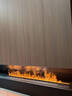 柿间 3D雾化壁炉嵌入式仿真火焰加湿器家用电子室内电视装饰柜定制 0.7米【201】语音控制单色火焰 实拍图