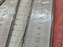 得力（deli）不锈钢直尺刻度尺公制刻度直尺绘图钢尺木工尺子测量尺100cm 实拍图