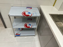 稳纳 厨房置物架落地 加厚不锈钢收纳架微波炉架子烤箱货架B3608 实拍图