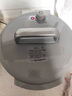 美的（Midea）电压力锅5升高压锅深汤系列3-4-5-6-8人家用双胆多功能智能预约电高压锅煮煮饭汤锅 【5L双胆】少盐提鲜饺子煲 5L 实拍图