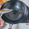 艾美仕铁锅 炒锅无涂层精铁炒菜锅不易生锈燃气灶电磁炉通用锅 带盖32cm 实拍图