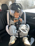法雷曼儿童安全座椅汽车用0-12岁360度旋转婴儿宝宝车载坐躺i-Size认证 魔力灰pro【钢骨架+支撑腿】 实拍图