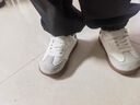 牧童学步鞋秋冬款婴儿鞋男宝宝鞋软底皮面步前鞋女童休闲儿童德训鞋 熊猫色（加绒保暖） 23 鞋内长15.5cm 实拍图