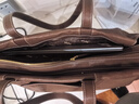 Songmont山下有松循迹系列见物旅行包植鞣皮公文包【新年礼物】 檀棕 中号 预售7天 实拍图