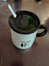 拜杰马克杯陶瓷咖啡杯礼物水杯牛奶杯早餐杯办公杯带勺带盖杯子420ml 实拍图