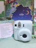 INSTAX富士instax立拍立得 一次成像相机 mini12精美礼盒 薄荷精灵 含10张fafa花边相纸 实拍图
