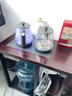 FUNORK全自动上水电热水壶 茶台烧水壶家用办公一体机茶桌茶几嵌入式茶具电茶炉套装 RY-10钛灰色蒸茶款 实拍图