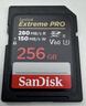 闪迪（SanDisk）256GB SD内存卡 6K视频 V60 U3 C10 高速相机存储卡 读速280MB/s 写速150MB/s 高清拍摄 畅快连拍 实拍图