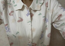 曼妮芬曼妮芬圆领半开襟长袖长裤套装睡衣舒适家居服套装女士秋冬起居服 混合色 L 165 实拍图