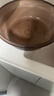 【京东物流】洗脸盆加大加厚家用大号洗菜盆洗衣盆内裤收纳盆子 咖色 超大32*12cm-加号厚不怕摔 实拍图