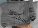 优衣库男装女装HEATTECH仿羊羔绒运动长裤保暖抓绒加绒裤子469966 07 青灰色 XL /180/96B 实拍图