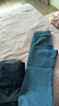 优衣库男装女装直筒牛仔裤/水洗产品25秋冬新款合作款系列479816 64 湖蓝色 33 /175/84A 实拍图