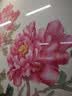 万叶居福（WanYeJu）纯手绘牡丹画花开富贵图新中式客厅装饰画国画挂画山水画字画壁画 花开富贵福满堂A【千层牡丹】 80*258CM实木框【升级专用膜】 实拍图