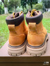 骆驼（CAMEL）王俊凯同款冬加绒户外工装马丁大黄靴男 G122W7757TR 金黄 42 实拍图