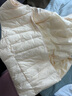 雪中飞经典新款基础舒适轻薄羽绒便捷短款保暖羽绒小马甲轻盈便携舒适 黎蔓卡其|7202-女 M 165/88A 实拍图